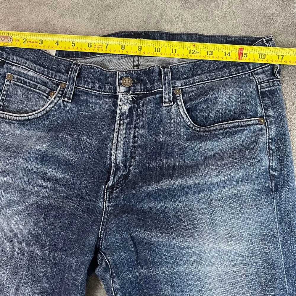 Citizens of Humanity Sid Regular Straight Jeans Mens 34 Dark Wash Patina - Picture 10 of 11